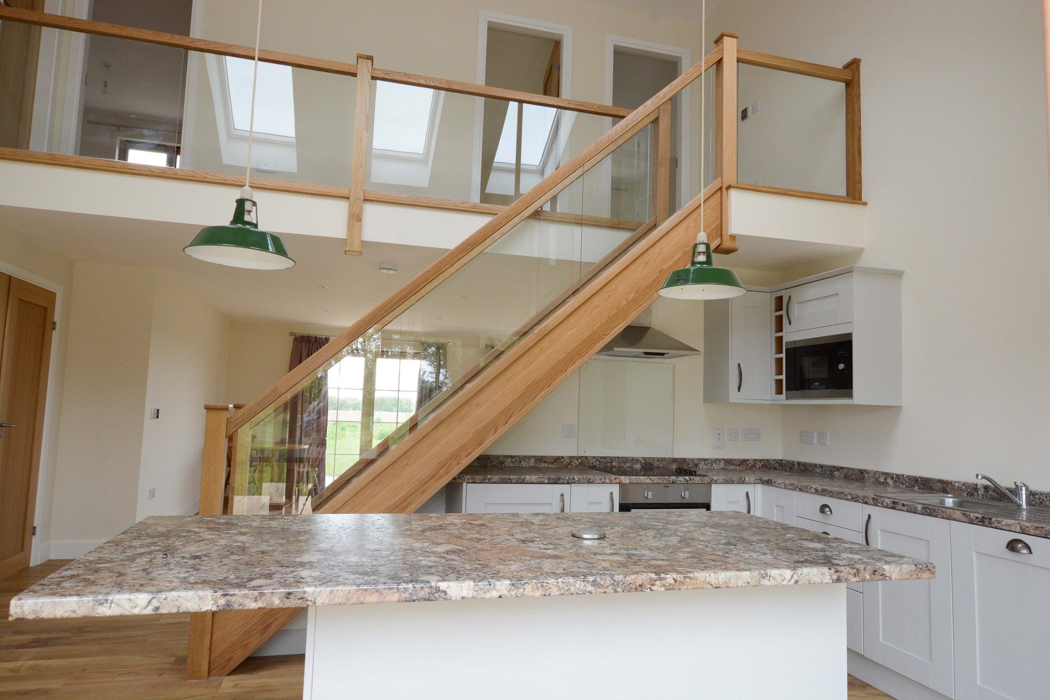 construction company in Norfolk: stylish modern interior on this new build project
